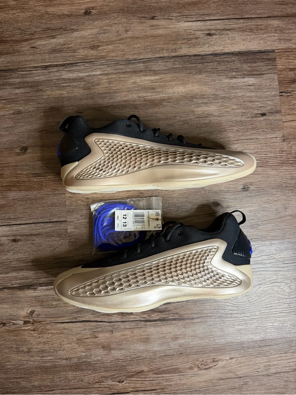 Adidas Anthony Edwards AE 1 Low Champagne Basketball Shoes Brand New Men’s Sz 12